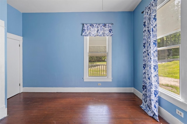 38 Darrell White Rd, Huntsville, TX 77340 - spare room with hardwood / wood-style flooring and plenty of natural light