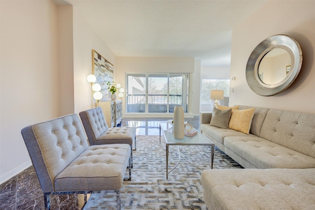 2001 Holcombe Blvd Unit 206, Houston, TX 77030 - living room featuring baseboards