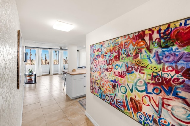 14401 Commodores Dr Unit 104, Corpus Christi, TX 78418 - hall featuring light tile patterned floors