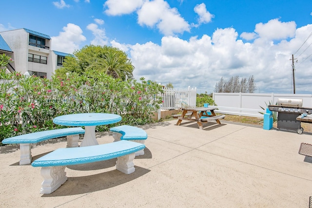 14401 Commodores Dr Unit 104, Corpus Christi, TX 78418 - view of patio / terrace with area for grilling