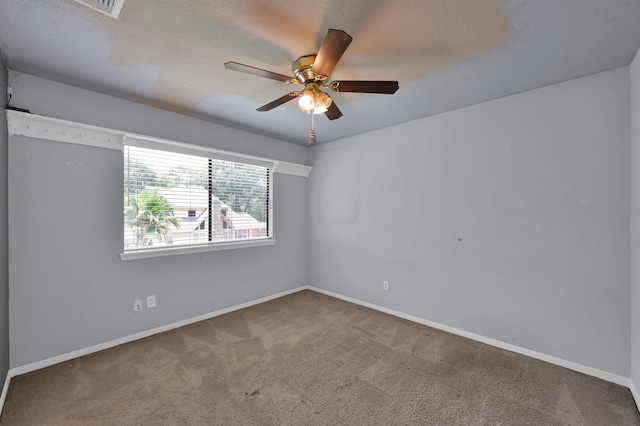3519 El James Dr, Spring, TX 77388 - unfurnished room with carpet and a ceiling fan