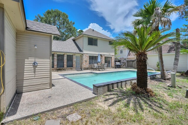 3519 El James Dr, Spring, TX 77388 - view of pool featuring a patio