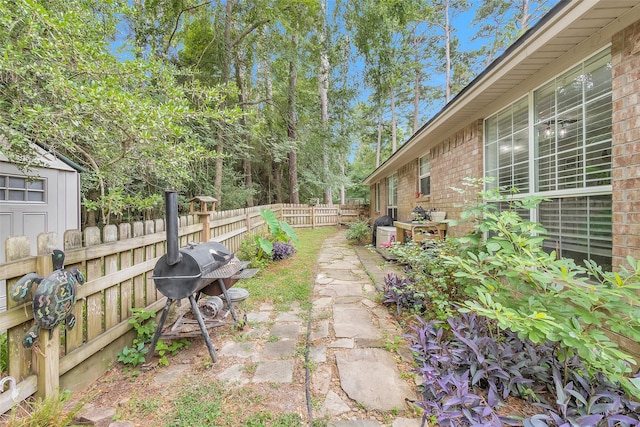 80 Indian Hbr, Trinity, TX 75862 - view of yard featuring a patio