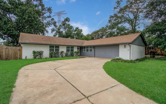 10415 Westray St, Houston, TX 77043 - single story home featuring concrete driveway, an attached garage, brick siding, and a shingled roof