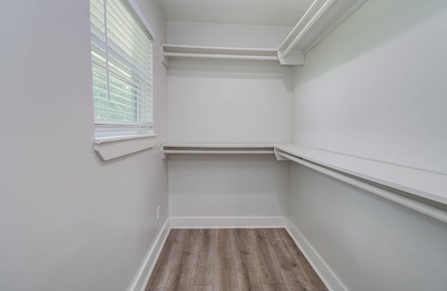 10415 Westray St, Houston, TX 77043 - walk in closet with wood finished floors