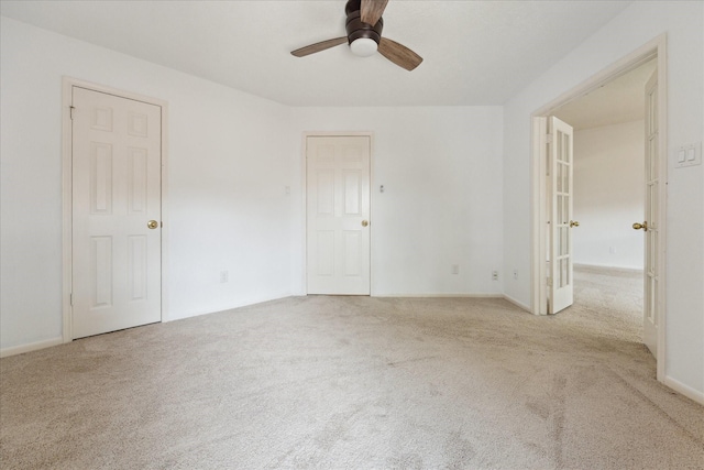 12823 Birch Falls Rd, Houston, TX 77065 - carpeted empty room with a ceiling fan