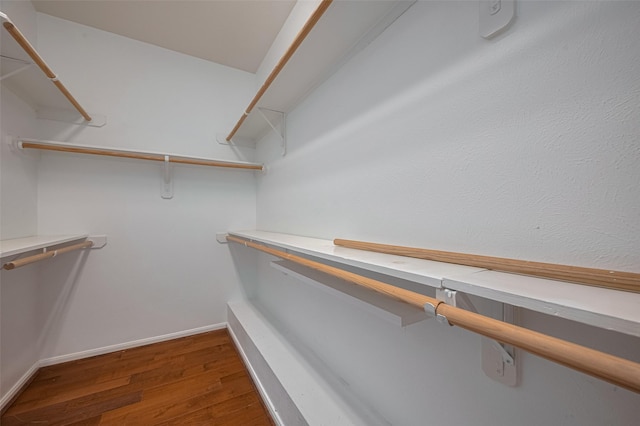 5403 Round Hollow Ct, Katy, TX 77494 - walk in closet with wood finished floors