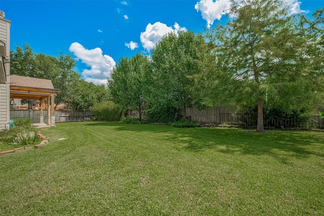5403 Round Hollow Ct, Katy, TX 77494 - view of fenced backyard