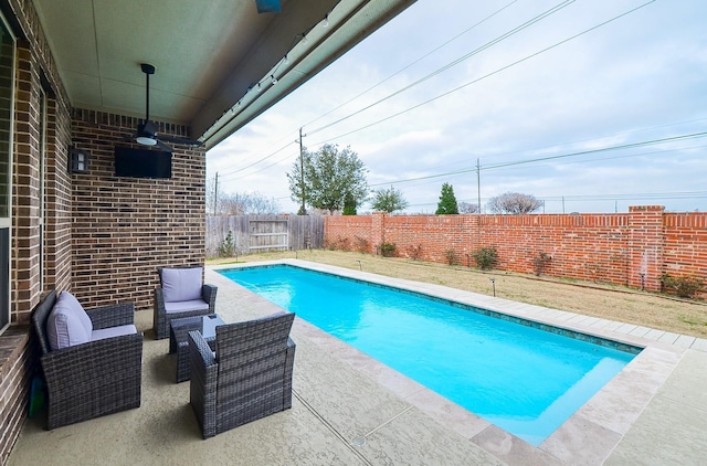 23334 Peareson Bend Ln, Richmond, TX 77469 - view of swimming pool with a fenced backyard