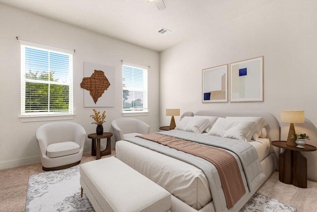 6033 Cypress St, Houston, TX 77074 - carpeted bedroom with multiple windows