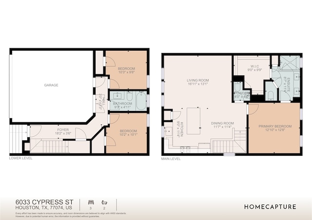 6033 Cypress St, Houston, TX 77074 - view of home floor plan