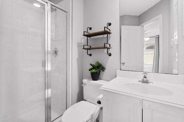 3423 Velasco Ct, Missouri City, TX 77459 - full bathroom with a stall shower and vanity