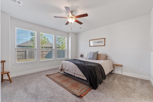 10059 Preserve Way, Conroe, TX 77385 - carpeted bedroom featuring baseboards and ceiling fan