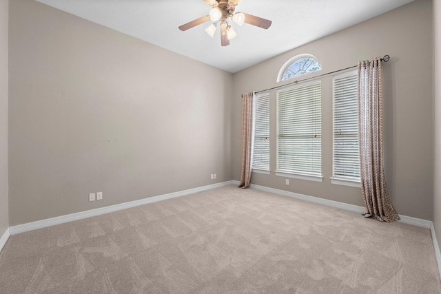 11510 Walden Rd, Montgomery, TX 77356 - carpeted empty room with a ceiling fan and baseboards