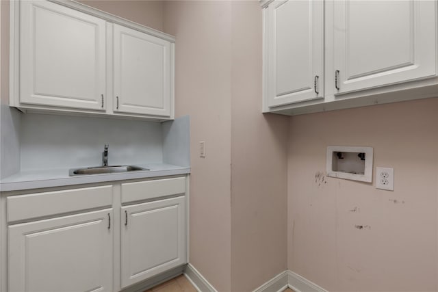 3908 Milton St, West University Place, TX 77005 - laundry room with hookup for a washing machine and cabinet space