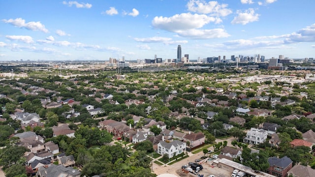 3908 Milton St, West University Place, TX 77005 - aerial view of skyline