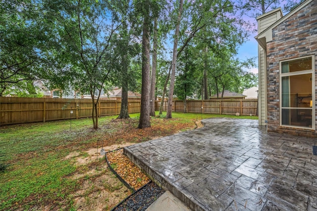 7 Bending Branch Pl, Spring, TX 77381 - fenced backyard with a patio area