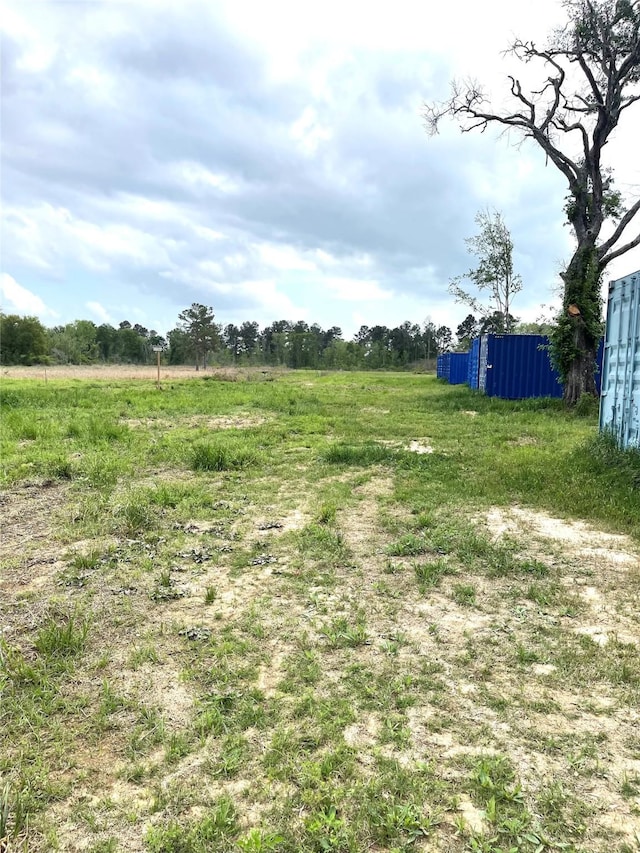 3707 12th St, Brookshire, TX 77423 - view of yard featuring a view of rural / pastoral area
