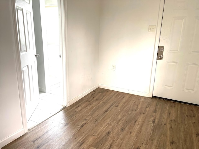 3707 12th St, Brookshire, TX 77423 - spare room featuring dark wood-type flooring