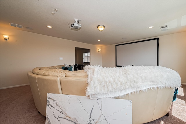 6022 Allendale Ridge Trl, Richmond, TX 77407 - carpeted cinema featuring recessed lighting