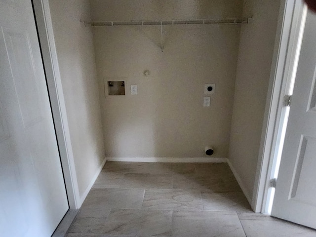 19843 Portlick Ct, Katy, TX 77449 - laundry room with hookup for an electric dryer and washer hookup
