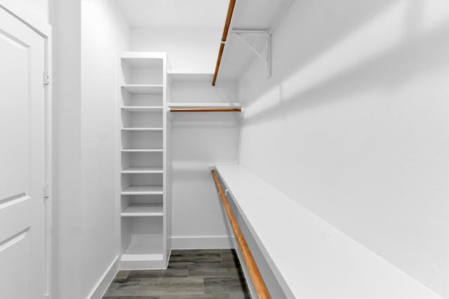 1005 Lake View Dr, Montgomery, TX 77356 - spacious closet featuring dark wood finished floors