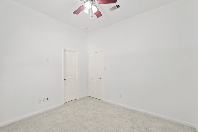 1109 Jacobs Lake Blvd, Conroe, TX 77384 - spare room with light carpet and ceiling fan