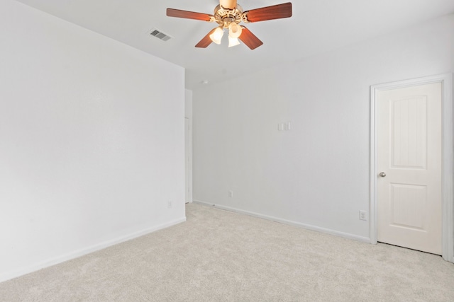 1109 Jacobs Lake Blvd, Conroe, TX 77384 - unfurnished room featuring light colored carpet and ceiling fan