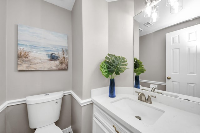 8618 Aldeburgh Ct, Spring, TX 77379 - half bath with toilet and vanity