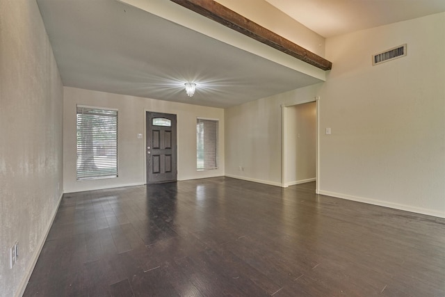 29318 Waltham St, Spring, TX 77386 - unfurnished room featuring dark wood-style floors and baseboards