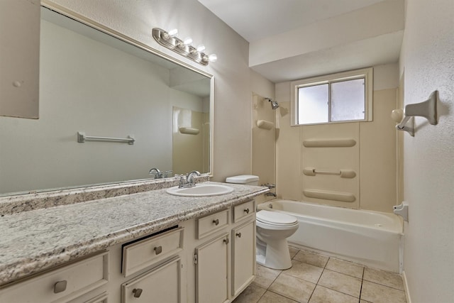 29318 Waltham St, Spring, TX 77386 - full bath featuring vanity, bathing tub / shower combination, and tile patterned floors