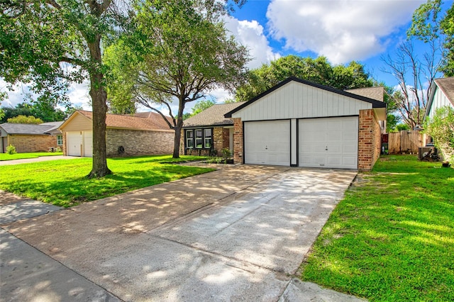 13403 Splintered Oak Dr, Houston, TX 77065 - single story home featuring brick siding, concrete driveway, and a garage