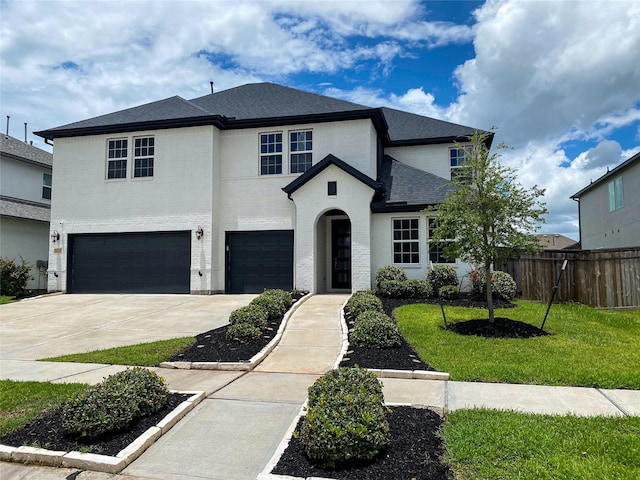 10011 Serenity Grove Dr, Missouri City, TX 77459 - view of front of home featuring a garage and concrete driveway