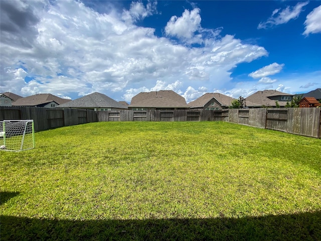10011 Serenity Grove Dr, Missouri City, TX 77459 - fenced backyard featuring a residential view
