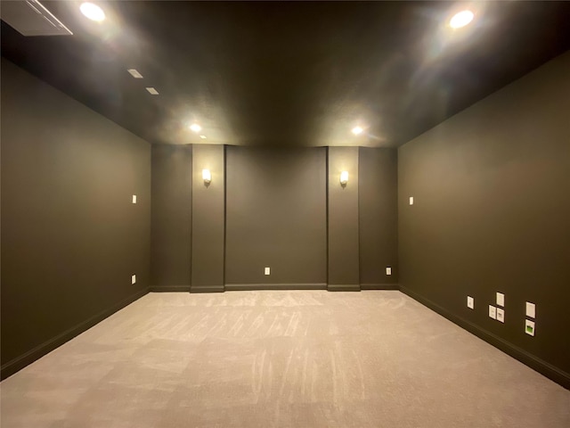 10011 Serenity Grove Dr, Missouri City, TX 77459 - carpeted empty room featuring recessed lighting and baseboards