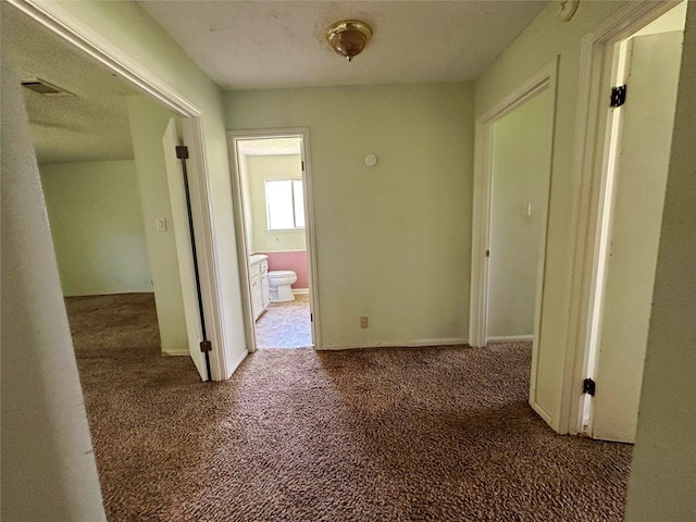288 Twin Lakes Blvd W, West Columbia, TX 77486 - hall with carpet flooring