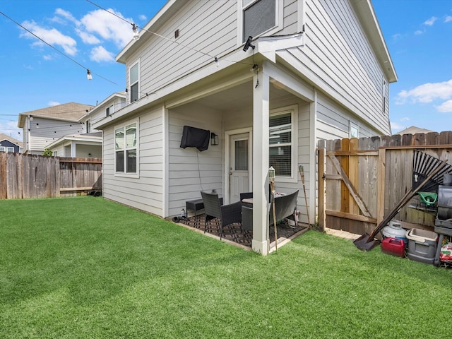 22010 Great Royal Ln, Houston, TX 77073 - rear view of house featuring a fenced backyard