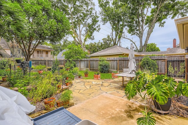 20746 Prince Creek Dr, Katy, TX 77450 - fenced backyard with a patio