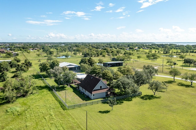 4821 Lawrence Rd, Baytown, TX 77523 - overview of rural landscape with a tree filled landscape