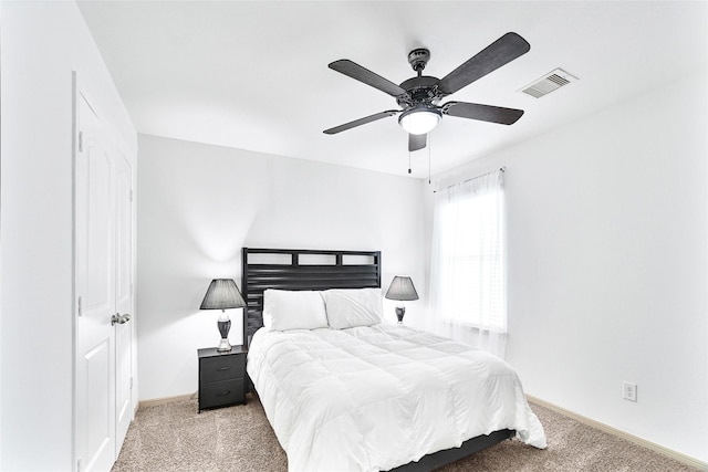 1611 Jaquima Valley Way, Houston, TX 77049 - bedroom with carpet and ceiling fan