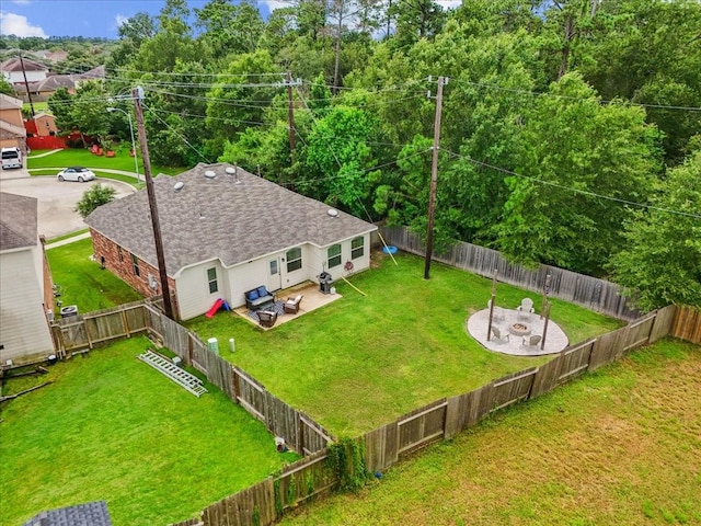 13203 Adolpho Dr, Houston, TX 77044 - bird's eye view