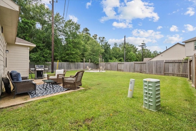 13203 Adolpho Dr, Houston, TX 77044 - fenced backyard with a patio
