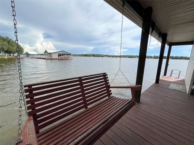 11391 Lakeshore Dr, Thornton, TX 76687 - dock with a water view