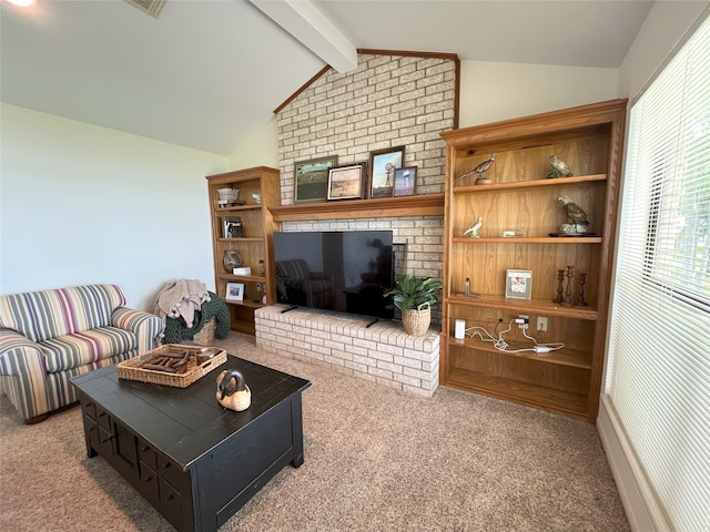 11391 Lakeshore Dr, Thornton, TX 76687 - living area featuring carpet floors