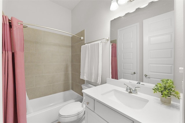 23649 Sage Villa Dr, New Caney, TX 77357 - full bath with shower / tub combo with curtain and vanity