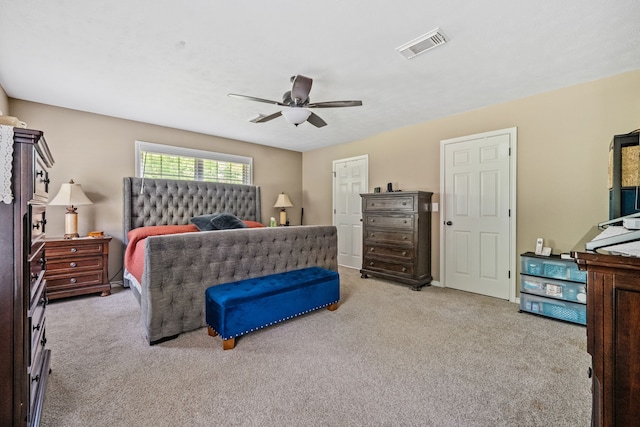 4920 Fm 350 N, Livingston, TX 77351 - carpeted bedroom with a ceiling fan
