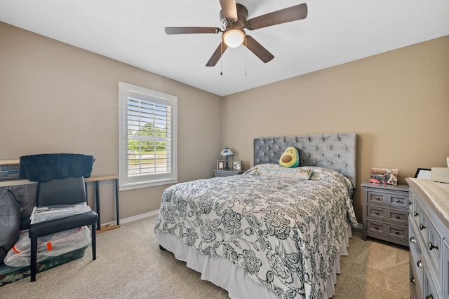 4920 Fm 350 N, Livingston, TX 77351 - bedroom with light colored carpet and ceiling fan