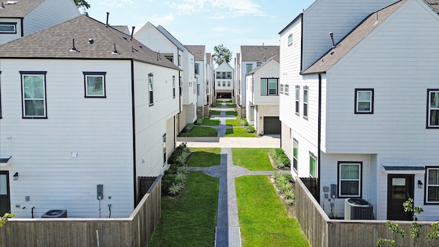 5502C Wheatley St, Houston, TX 77091 - view of home's exterior featuring a residential view and a fenced backyard