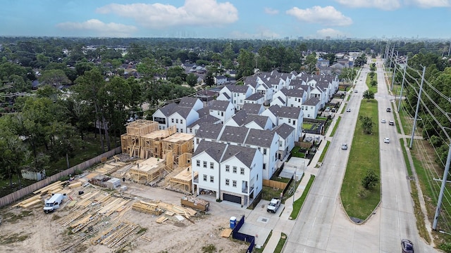 5502C Wheatley St, Houston, TX 77091 - bird's eye view
