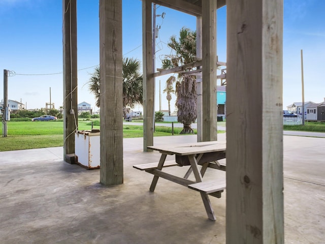 1031 Rollover 2, Gilchrist, TX 77617 - view of patio